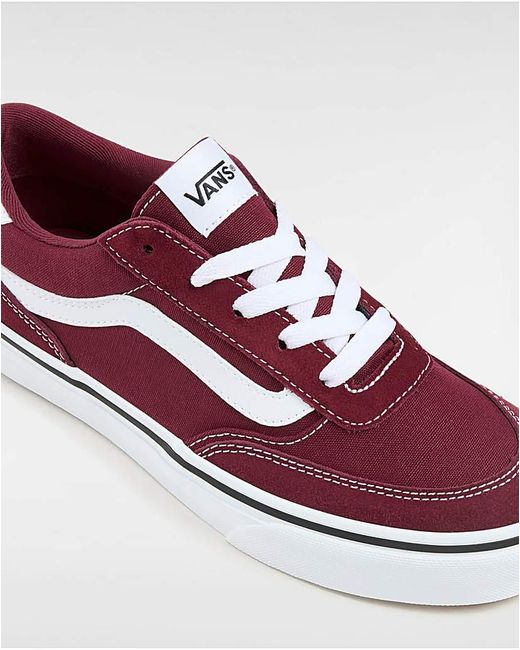 Vans Red Brooklyn Trainers