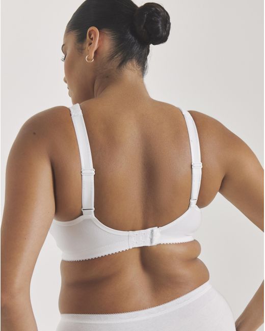 Miss Mary Of Sweden White Miss Mary Broderie Anglaise Bra