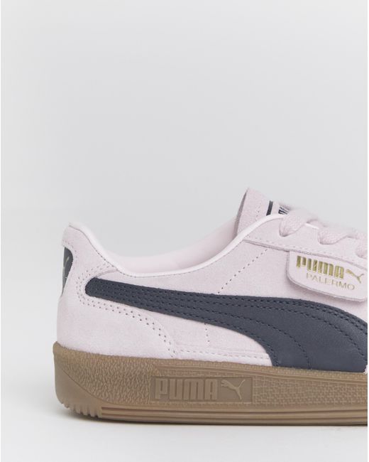 PUMA White Palermo Trainers