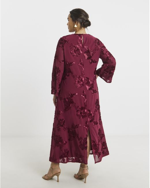 Joanna Hope Textured Floral Dress