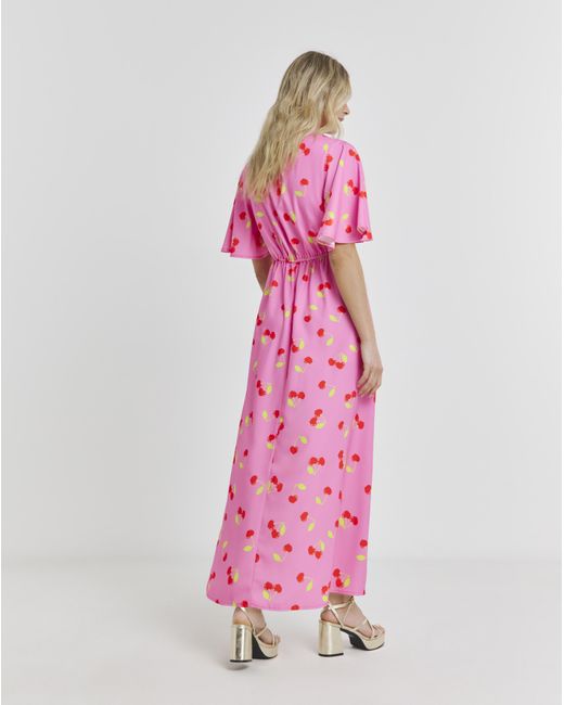 Twisted Wunder Pink Kai Maxi Dress
