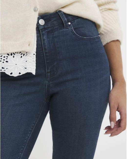 Simply Be Blue Super Stretch Denim Slim Jeans