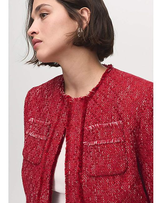 Mango Red Jacket Rosso