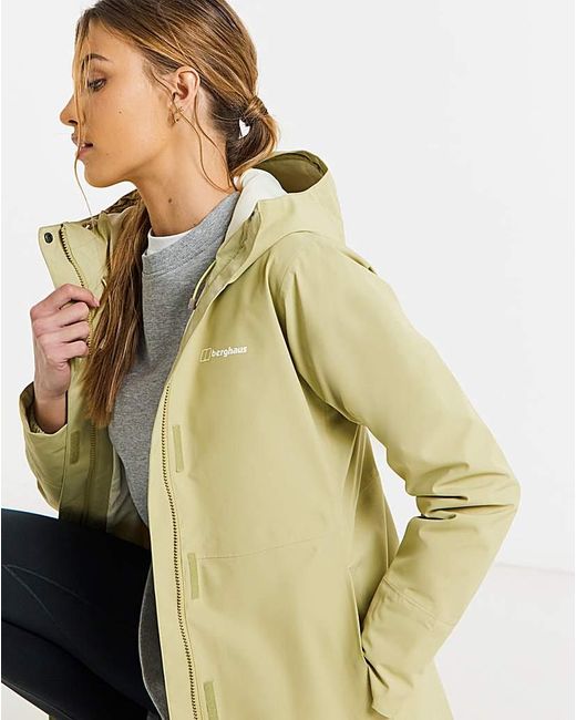 Berghaus Natural Omeara Long Jacket