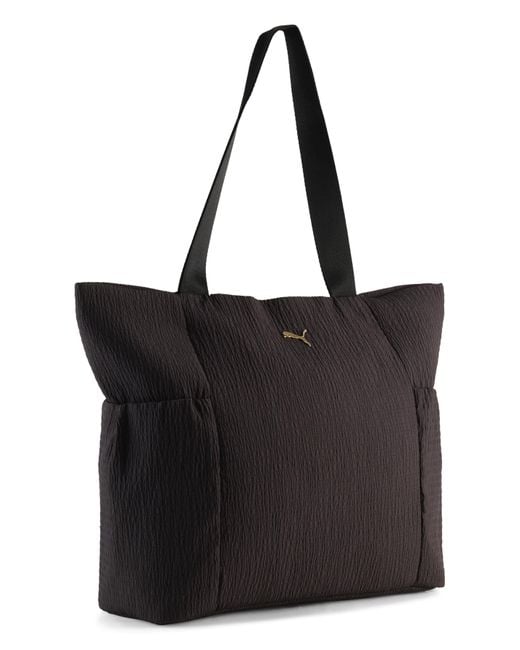 PUMA Black Shopper Bag