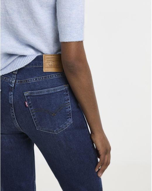 Levi's|Levis Blue Levi's 726 High Rise Straight Jeans