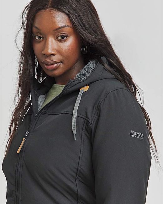 Trespass Green Kristen Softshell Jacket