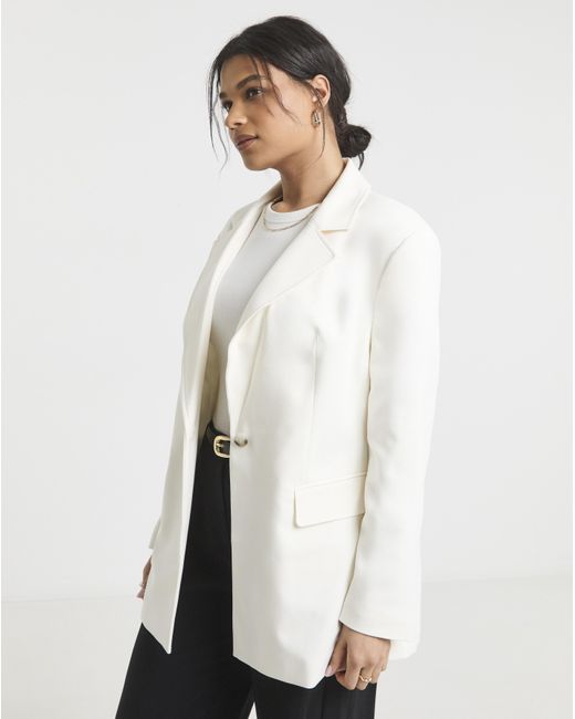 Simply Be Natural Oversized Blazer