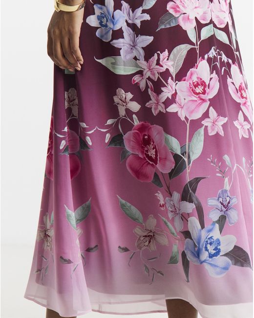 Joanna Hope Pink Drop Waist Skirt