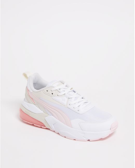 PUMA White Vis2K Trainer
