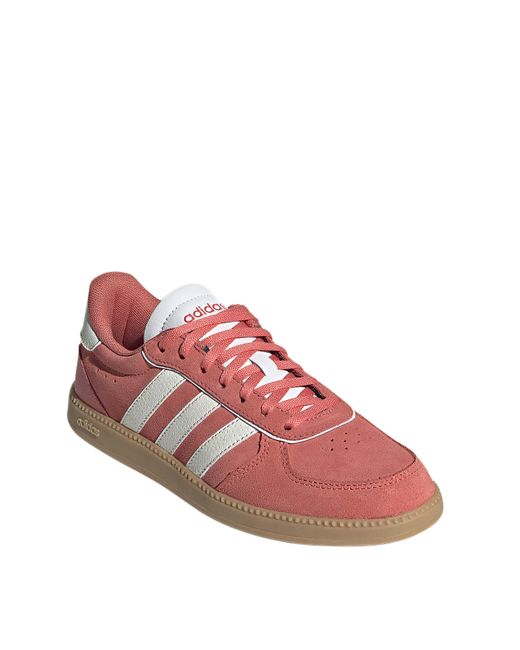 Adidas Red Breaknet Sleek Trainers