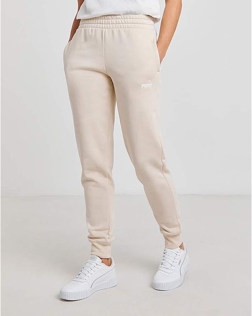 PUMA White Essentials No.1 Logo Sweatpants