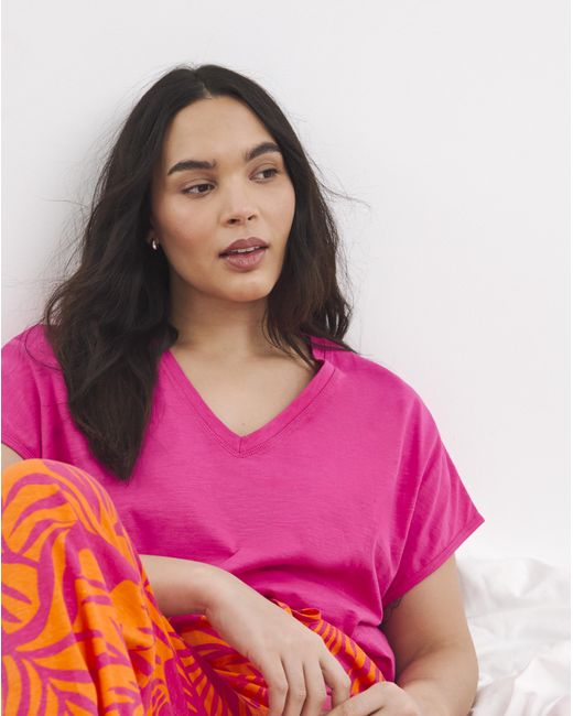 Pretty Secrets Red Slub Pj Set