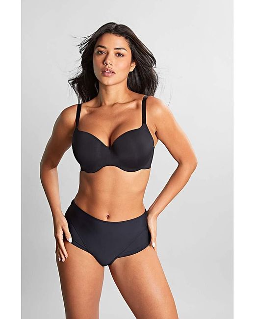 Panache Black 365 Smoothing T Shirt Bra