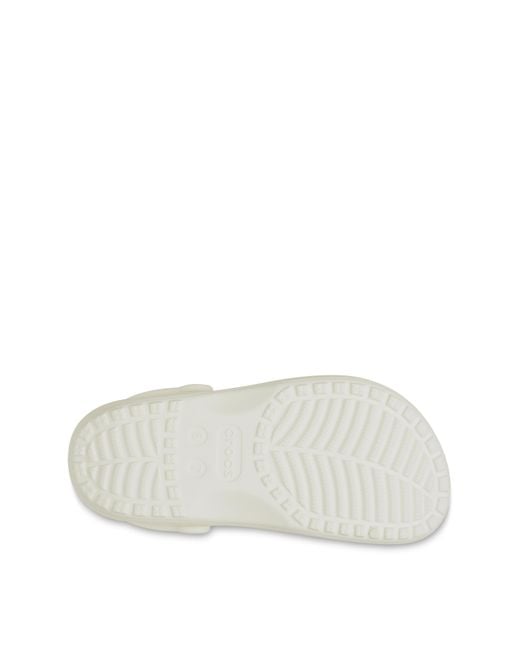 CROCSTM White Classic Floral Cut Out Clog