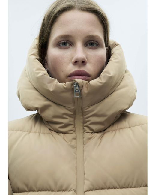 Mango Natural Puffer Coat Tokyo
