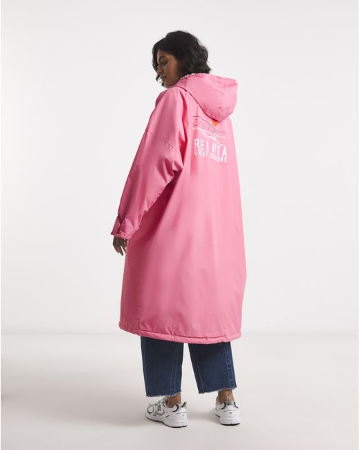Regatta Pink Waterproof Changing Robe