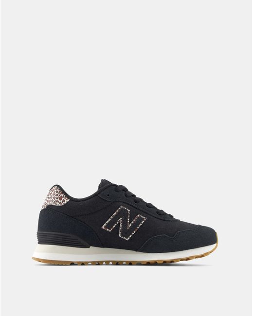 New Balance Blue 515 Leopard Trainers