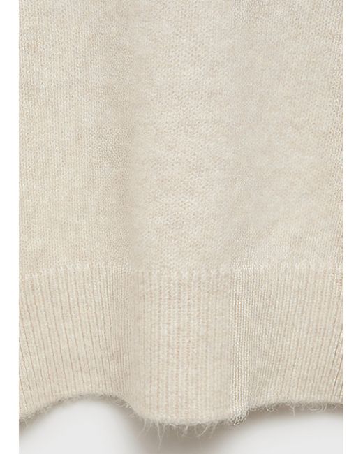 Mango Gray Mariano Crew Neck Sweater