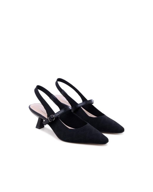 Paradox London Blue Tropicana Slingback Heels