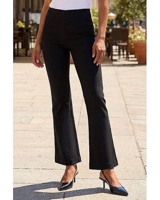 Roman Black Roman Full Length Elastic Waist Trouser