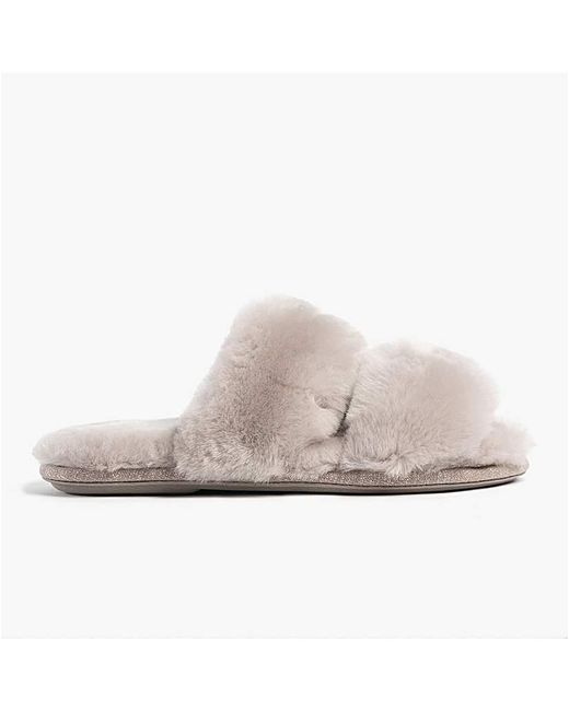 Just Sheepskin|Totes Multicolor Just Sheepskin Ladies Poppy Open Slider