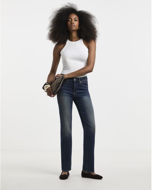 Levi's|Levis Blue Levi's 314 Shaping Straight Jeans