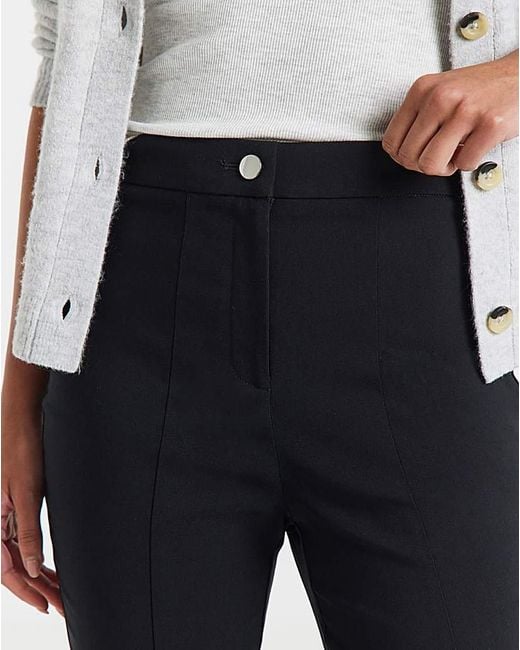 Simply Be Black Bengaline Pull On Trouser