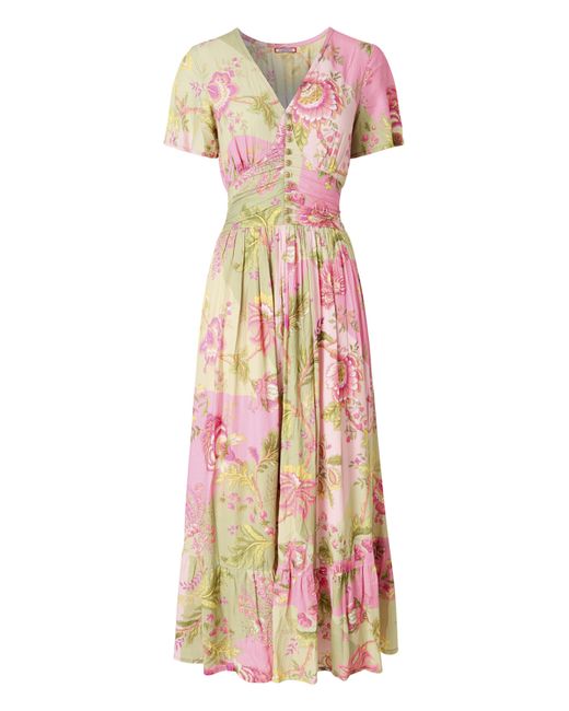 Joe Browns White Jb Prettiest Patchwork Print Dress