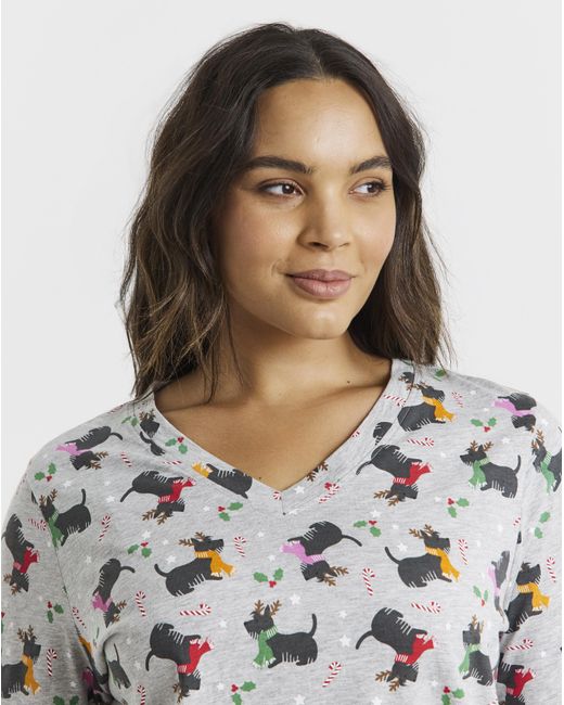 Pretty Secrets Gray 2 Pack Value Pj Sets