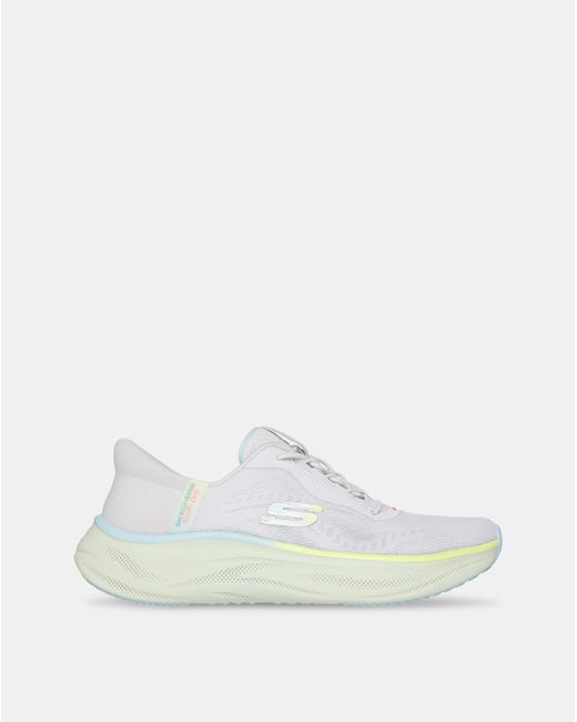 Skechers White Skech Cloud Slip-Ins Trainers