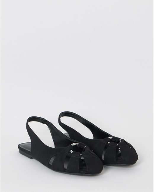 Simply Be Natural Ring Detail Ballerinas Wide Fit