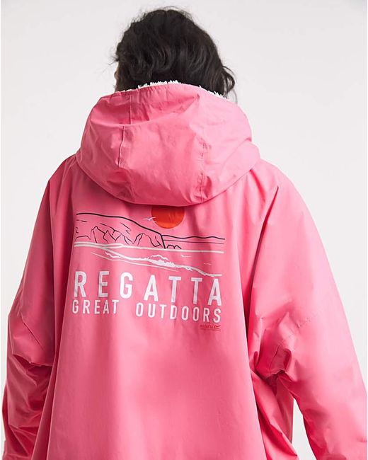 Regatta Pink Waterproof Changing Robe
