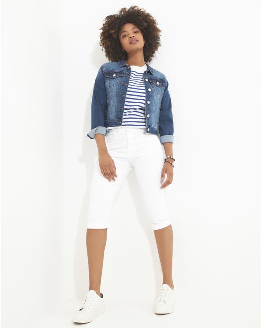 Joe Browns Blue Capri Pants