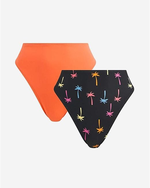 Simply Be Multicolor Value 2 Pack Bikini Briefs