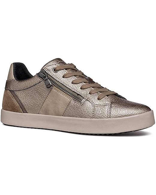 Geox Brown D Blomiee E Trainers