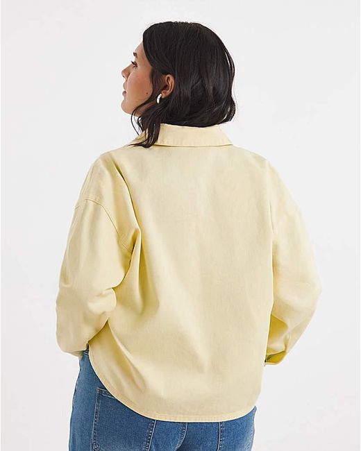 Simply Be Blue Utility Jacket
