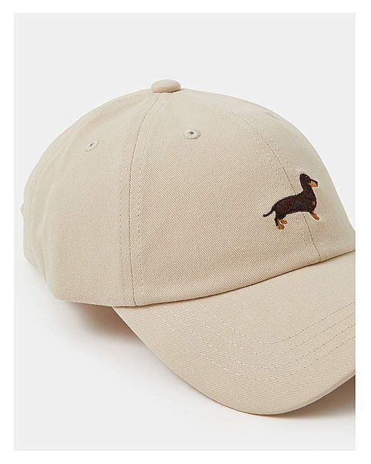 Accessorize White Sausage Dog Cap