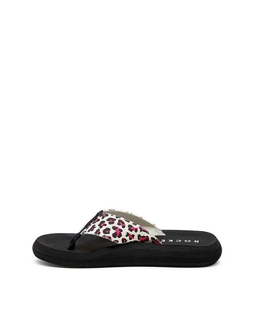 Rocket Dog White Spotlight Toe Post Sandals