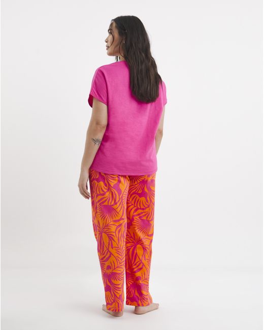 Pretty Secrets Red Slub Pj Set