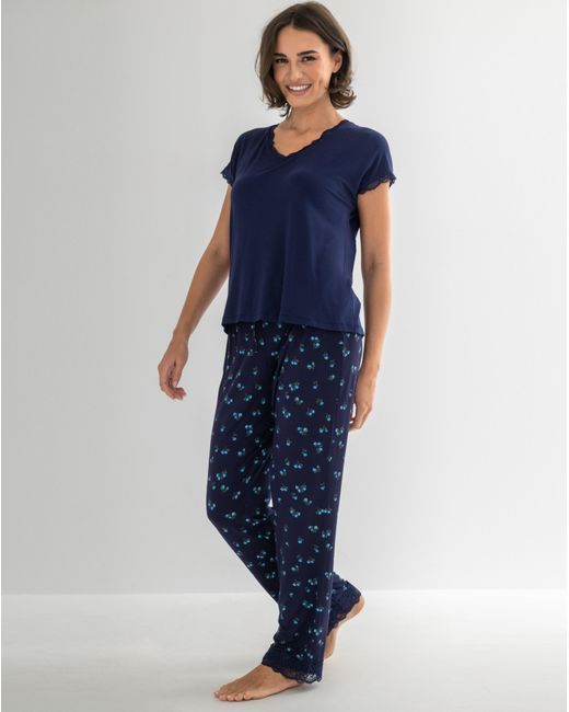 Pour Moi Blue Pour Moi Sofa Loves Pj Set