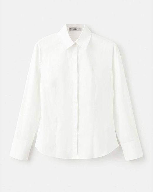 Mango White Shirt