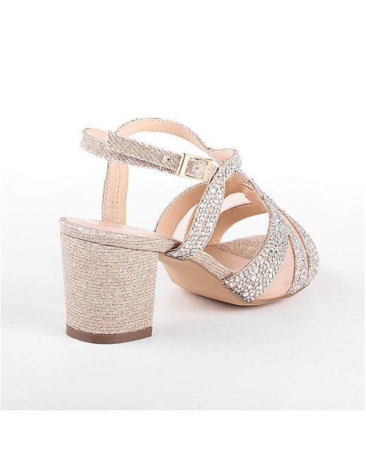Paradox London Pink Nadia Wide Fit Block Heel
