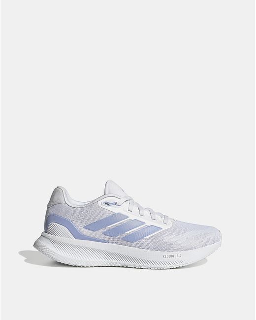 Adidas White Runfalcon 5 Trainers
