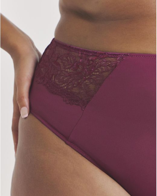 Pretty Secrets Purple Ella 2 Pack Full Knickers