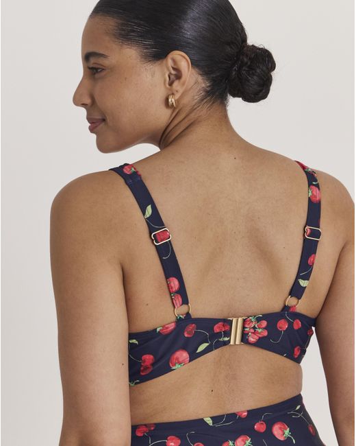 MAGISCULPT Blue Cherry Underwired Bikini Top