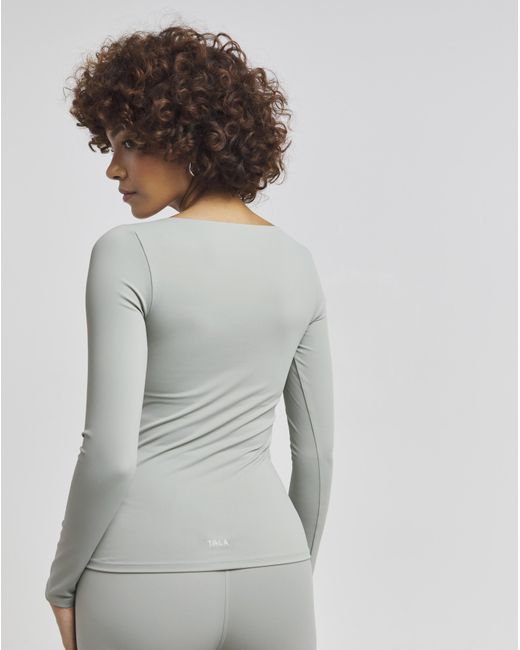 Tala Gray Dayflex Long Sleeve Top