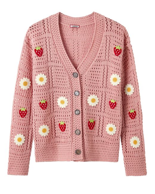 Joe Browns Blue Jb Emilia Embroidered Cardigan