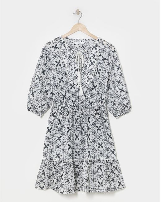 Joanna Hope Gray Beach Dress