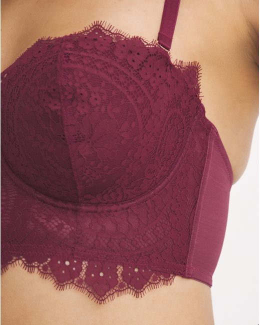 Figleaves Purple Adore Midi Multiway Bra